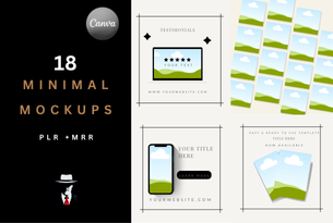 18 Minimal Mockups