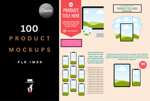 100 Product Mockups