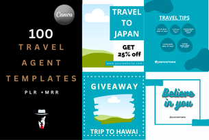 100 travel Agent Templates