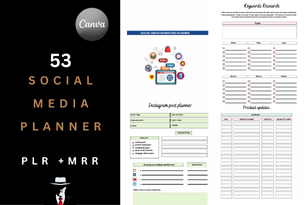 53 Social Media Planner