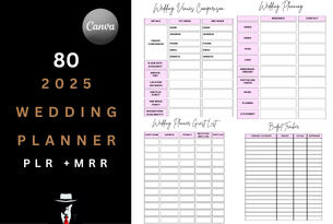 80 2025 Wedding Planner