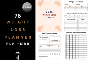 76 Weight Loss Planner