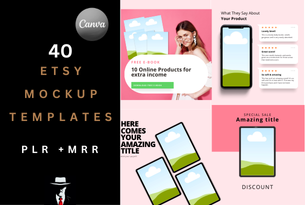 40 Etsy Mock Up Templates