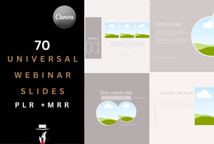 70 Universal Webinar Slides