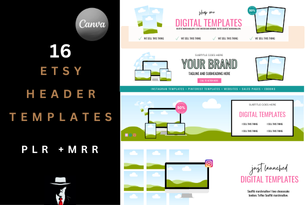 16 Etsy Header Templates