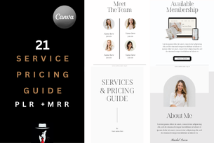 21 Service Pricing Guide