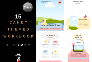 15 Candy Themed Workbook